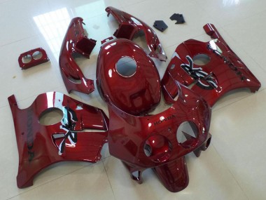 Cheapest 1991-1998 Dark Red Honda CBR250RR MC22 Bike Fairing Kit UK