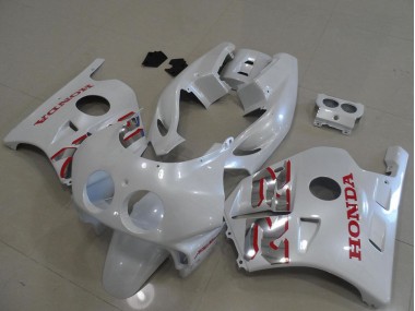 Cheapest 1991-1998 Pearl White Red Honda CBR250RR MC22 Motorcylce Fairings UK