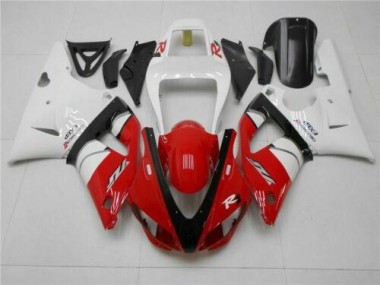 Cheapest 1998-1999 Red White Yamaha YZF R1 Motorcycle Replacement Fairings UK