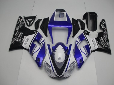 Cheapest 1998-1999 Blue White Black Yamaha YZF R1 Motorbike Fairings UK