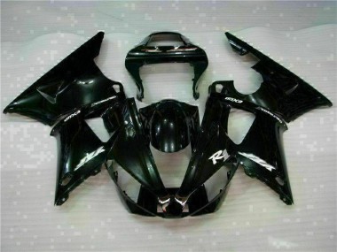 Cheapest 2000-2001 Black Yamaha YZF R1 Motorcycle Fairing Kit UK