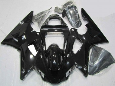 Cheapest 2000-2001 Glossy Black Yamaha YZF R1 Bike Fairings UK