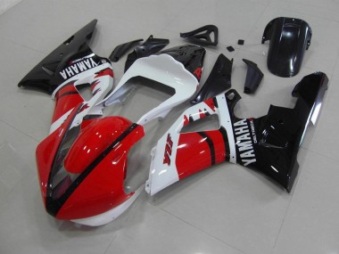 Cheapest 2000-2001 Red Black White Race Version Yamaha YZF R1 Motorcycle Replacement Fairings UK