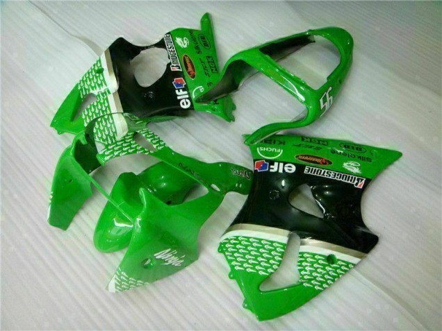 Cheapest 2000-2002 Green Black Kawasaki ZX6R Motorcycle Bodywork UK