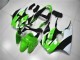 Cheapest 2000-2002 Green White Black Kawasaki ZX6R Bike Fairing Kit UK