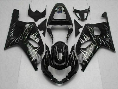 Cheapest 2001-2003 Black Suzuki GSXR 600/750 Bike Fairing UK