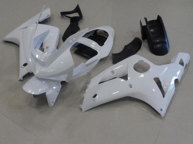 Cheapest 2003-2004 White Kawasaki ZX6R Bike Fairings UK