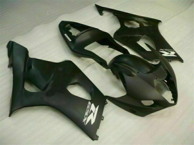 Cheapest 2003-2004 Matte Black Suzuki GSXR 1000 Motorbike Fairing Kits UK