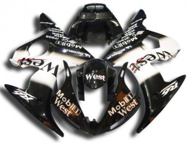 Cheapest 2003-2005 Black Mobil West Yamaha YZF R6 Motorbike Fairing UK