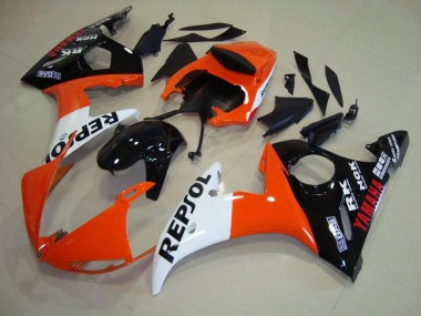 Cheapest 2003-2005 Repsol Yamaha YZF R6 Motorcycle Fairings Kit UK