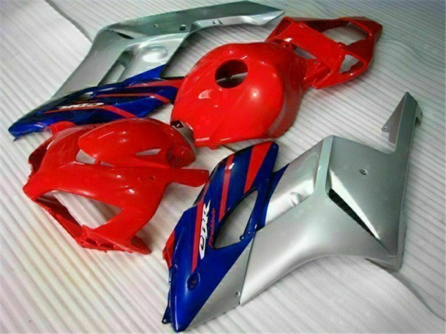 Cheapest 2004-2005 Red Silver Blue Honda CBR1000RR Motorcycle Fairings Kit UK