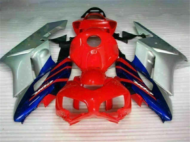 Cheapest 2004-2005 Red Silver Blue Honda CBR1000RR Motorcycle Fairings Kit UK