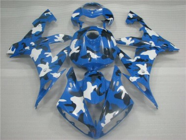 Cheapest 2004-2006 Red White Yamaha YZF R1 Motor Bike Fairings UK