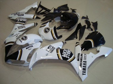 Cheapest 2004-2006 Black Gold White Yamaha YZF R1 Bike Fairing Kit UK