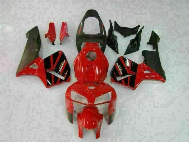 Cheapest 2005-2006 Red Honda CBR600RR Motorcycle Replacement Fairings UK