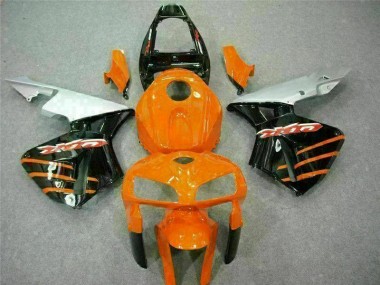 Cheapest 2005-2006 Black Orange Honda CBR600RR Motorcycle Replacement Fairings UK