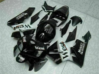 Cheapest 2005-2006 Black West Honda CBR600RR Motorbike Fairing Kits UK