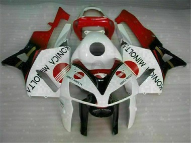 Cheapest 2005-2006 White Honda CBR600RR Motorcycle Fairing Kits UK