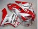 Cheapest 2005-2006 Red White Honda CBR600RR Bike Fairings UK