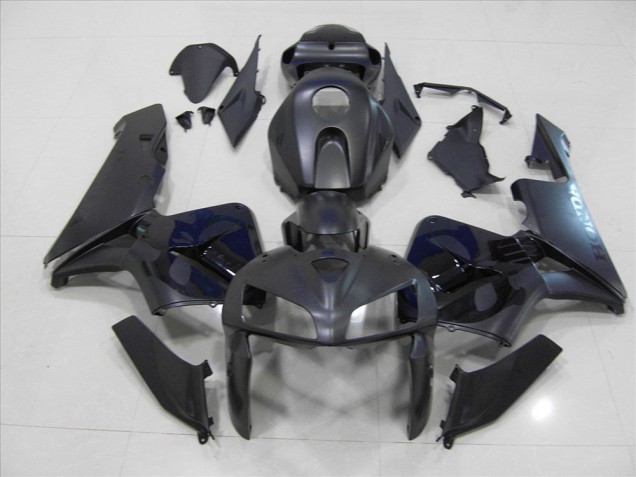 Cheapest 2005-2006 Matte Black Skull Honda CBR600RR Bike Fairings UK