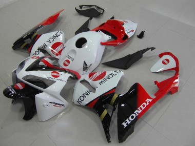 Cheapest 2005-2006 Red Konica Honda CBR600RR Motorbike Fairing Kits UK