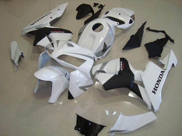 Cheapest 2005-2006 Pearl White Matte Black Honda CBR600RR Motorcycle Fairing UK