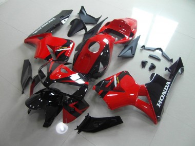 Cheapest 2005-2006 Red Black Honda CBR600RR Motorbike Fairing UK