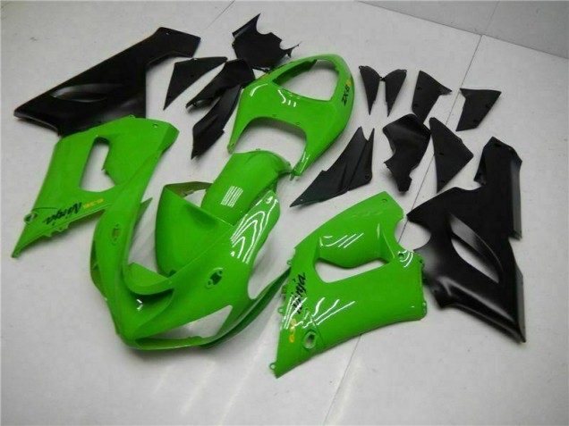 Cheapest 2005-2006 Green Kawasaki ZX6R Motorbike Fairing UK