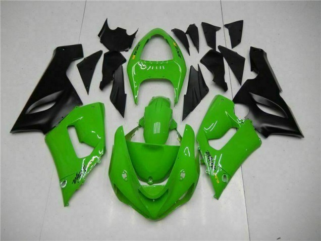 Cheapest 2005-2006 Green Kawasaki ZX6R Motorbike Fairing UK