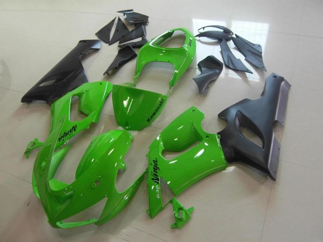 Cheapest 2005-2006 Green Kawasaki ZX6R Motorcycle Replacement Fairings & Bodywork UK