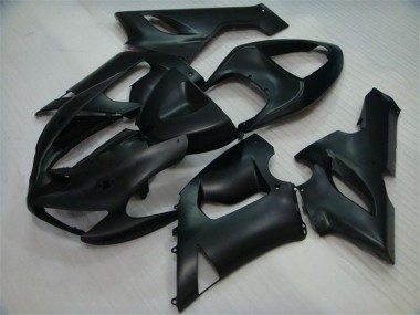 Cheapest 2005-2006 Matte Black Kawasaki ZX6R Bike Fairing UK