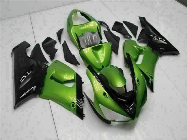 Cheapest 2005-2006 Green Kawasaki ZX6R Motorcycle Bodywork UK