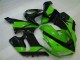 Cheapest 2005-2006 Green Black Kawasaki ZX6R Motorbike Fairing UK