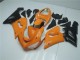 Cheapest 2005-2006 Orange Black Kawasaki ZX6R Bike Fairings UK