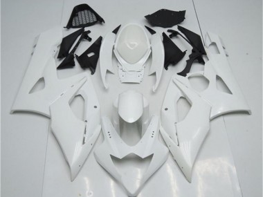 Cheapest 2005-2006 White Suzuki GSXR 1000 Bike Fairings UK