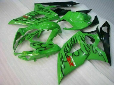 Cheapest 2005-2006 Green Suzuki GSXR 1000 Motorcycle Fairing UK