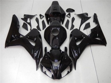 Cheapest 2006-2007 Glossy Black Honda CBR1000RR Motor Bike Fairings UK