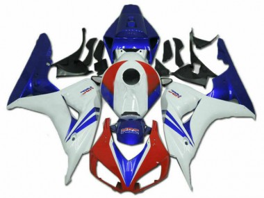 Cheapest 2006-2007 Blue White Honda CBR1000RR Motorbike Fairing Kits UK