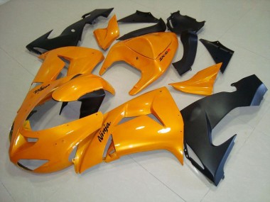 Cheapest 2006-2007 Orange Kawasaki ZX10R Motorcycle Fairings Kits UK