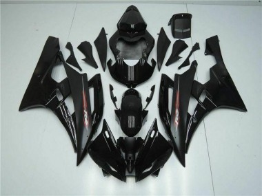 Cheapest 2006-2007 Black Yamaha YZF R6 Motorbike Fairings UK