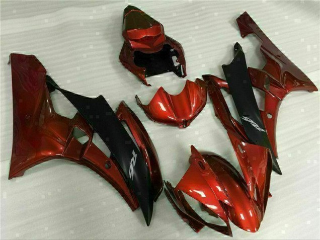 Cheapest 2006-2007 Red Yamaha YZF R6 Replacement Motorcycle Fairings UK