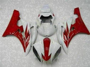 Cheapest 2006-2007 Red White Yamaha YZF R6 Motorcycle Bodywork UK