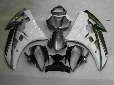 Cheapest 2006-2007 White Silver Yamaha YZF R6 Moto Fairings UK