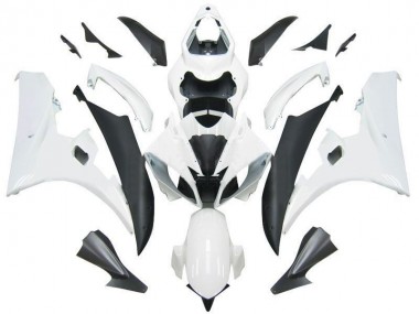 Cheapest 2006-2007 White Black Yamaha YZF R6 Motorcycle Fairings UK