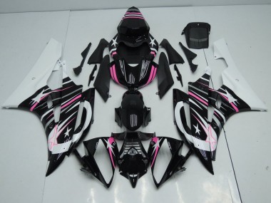 Cheapest 2006-2007 Pink Star Yamaha YZF R6 Bike Fairings UK