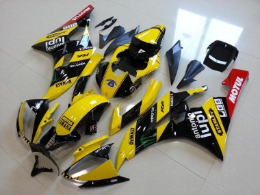 Cheapest 2006-2007 Yellow Monster Lupi Yamaha YZF R6 Motorcycle Fairing Kits UK