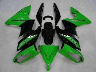 Cheapest 2006-2008 Green Black Kawasaki EX650 Bike Fairings & Bodywork UK