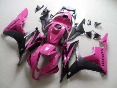 Cheapest 2007-2008 Pink Black Honda CBR600RR Motorbike Fairings UK