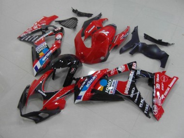 Cheapest 2007-2008 Red Suzuki GSXR 1000 K7 Motorcycle Fairing UK