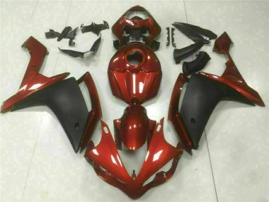 Cheapest 2007-2008 Red Black Yamaha YZF R1 Bike Fairing Kit UK